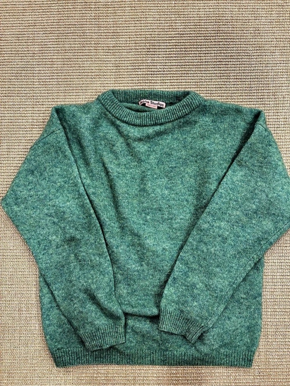 Acne Studios Green Wool Sweater